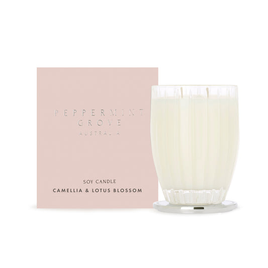 Large Candle 350g Camellia & Lotus Blossom