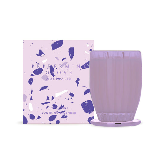 Peppermint Grove - Soothing Lavender Soy Candle 370g Limited Edition